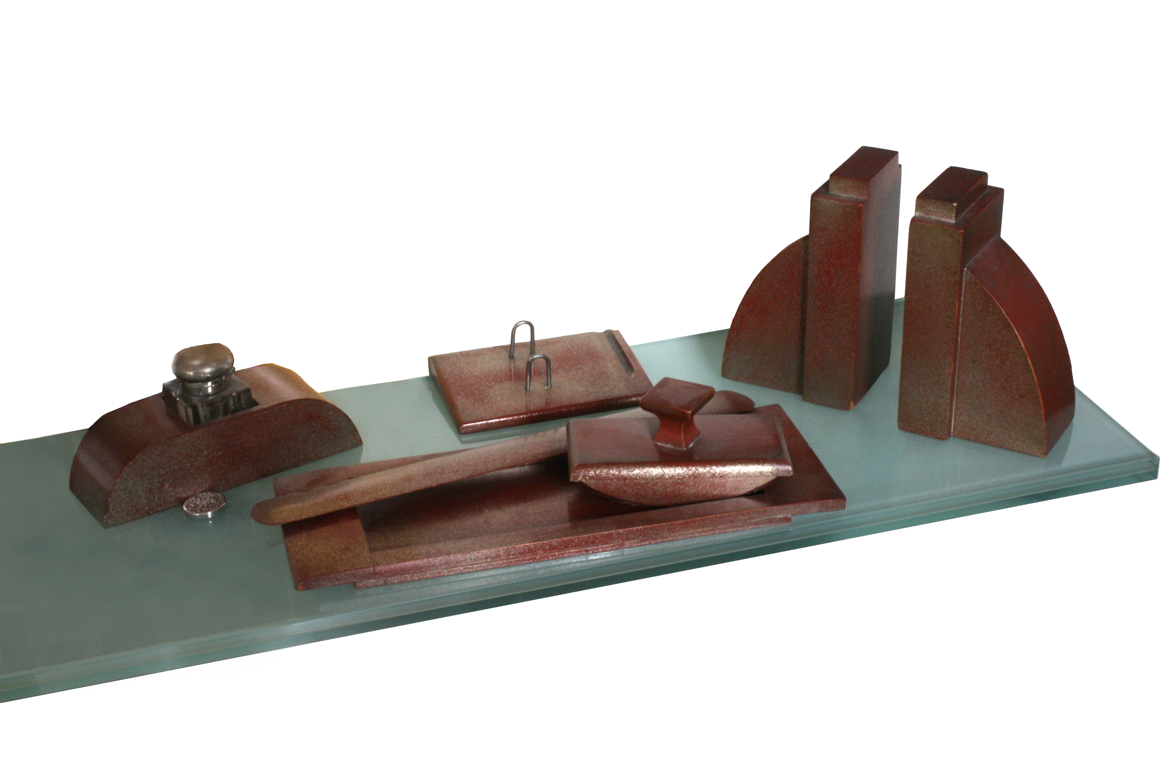 Nécessaire de bureau. Vers 1930.